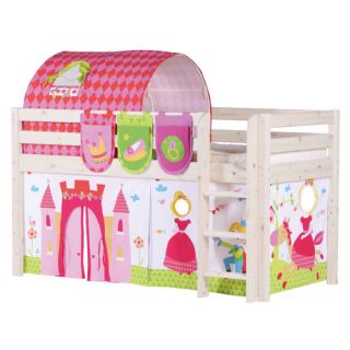 Classic Bunk Bed with Princess Theme