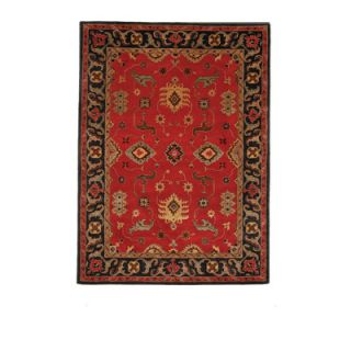 Liberty Oriental Rugs Tempest Red/Black Rug