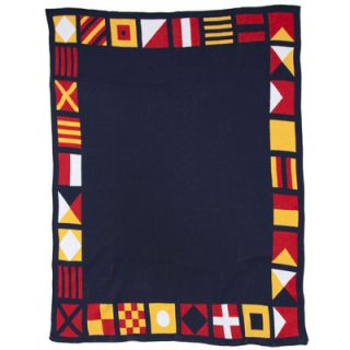 In2Green Eco Designer Nautical and Border Flags Throw Blanket