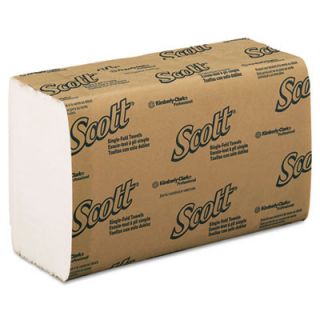  Clark Professional* Scott 1 Fold Paper Towels, 250/Pack, 16/Carton