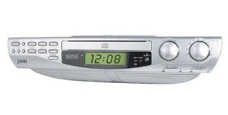 JWin JL K733 Under Counter AM/FM Clock Radio with CD Player (Discontinued by Manufacturer) Electronics