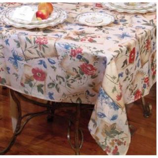 Violet Linen European Garden Tablecloth