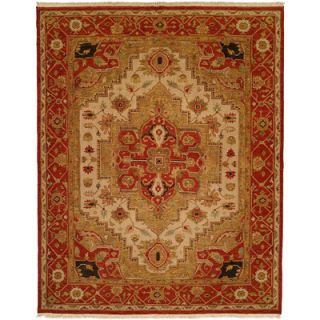 Wildon Home ® Ivory / Red Rug