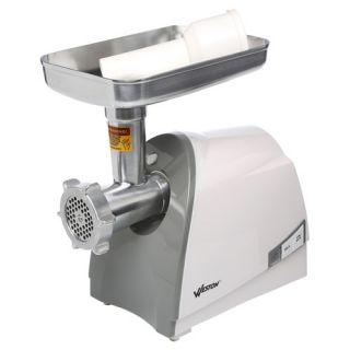 Heavy Duty Electric Meat Grinder in White