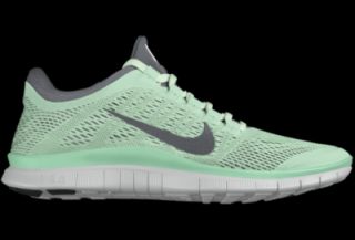 Nike Free 3.0 Shield iD Custom Womens Running Shoes   Green