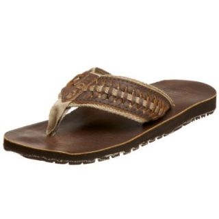 Reef Men's Federale Sandal, Dark Brown, 6 M US Fashion Flip Flops Shoes