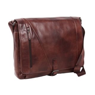 Dr. Koffer Fine Leather Accessories Rustic Messenger Bag