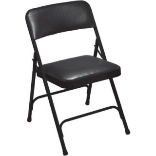 National Public Seating 1200 Series Vinyl Upholstered Folding Chair
