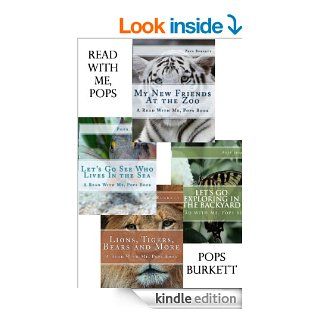 Fins, Fur & Feathers  Books 1, 2, 3 & 4 (Read With Me, Pops) eBook Pops Burkett Kindle Store