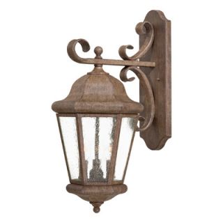 Great Outdoors by Minka Taylor Court 3 Light Outdoor Wall Lantern