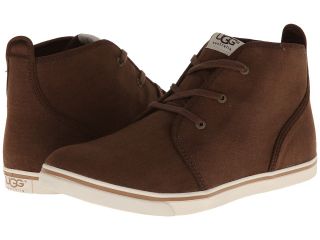 UGG Brockman Canvas Mens Lace up casual Shoes (Brown)