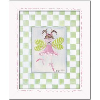 Doodlefish Fairies Fairy Framed Giclee   Light Brown Wall Art
