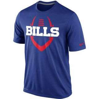 NIKE Mens Buffalo Bills Dri FIT Legend Icon Short Sleeve T Shirt   Size L,