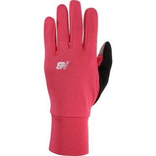 NEW BALANCE Womens PDA Running Gloves   Size S/m, Raspberry