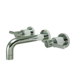 South Beach Double Handle Wall Mount Vessel Sink Faucet