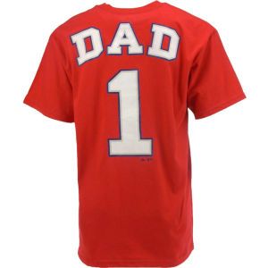 Texas Rangers Majestic MLB Team Dad T Shirt