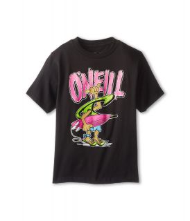 ONeill Kids Frothing Tee Boys Short Sleeve Pullover (Black)