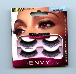 i ENVY JUICY VOLUME 12 double pack (KPED12)  Fake Eyelashes And Adhesives  Beauty