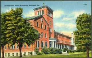 Immaculate Heart Academy Ashland PA postcard Entertainment Collectibles