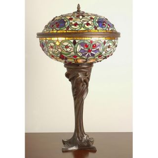 Warehouse of Tiffany Barquare Domed Table Lamp
