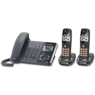 Panasonic DECT 6.0 Two Line Cordless Phone System