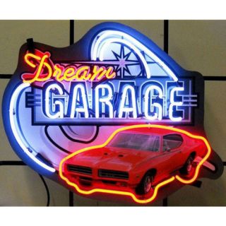 Cars and Motorcycles Dream Garage Gto Neon Sign