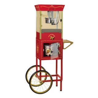 Nostalgia Electrics Vintage Dispensing Popcorn Cart