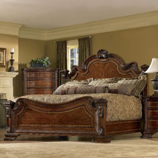 Old World Estate Panel Bed