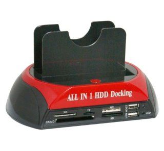 Walsoon IDE 2.5'/3.5' Sata HDD Hard Drive Dock Station USB HUB Reader Docking Computers & Accessories
