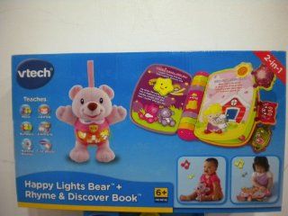 Vtech Happy Lights Bear + Rhyme and Discover Book Toys & Games