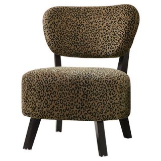 Wildon Home ® Shady Shores Leopard Print Fabric Slipper Chair