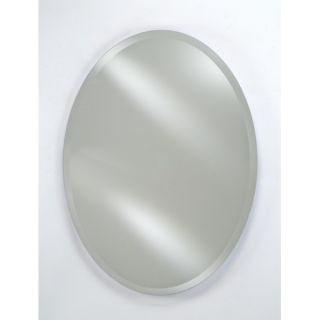 Radiance Scallop Top Frameless Wall Mirror