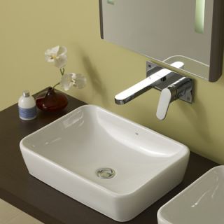 Bissonnet Emma Full Pedestal Overflow Bathroom Sink   27000 27430