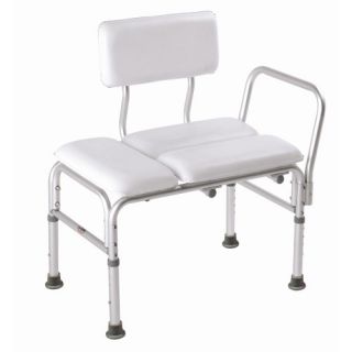 Deluxe Vinyl Padded Transfer Bench with Full Seat