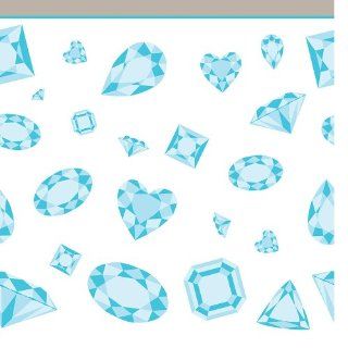 Celebrate Diamonds Wedding Themed Table Cover   Bridal Shower Supplies Health & Personal Care