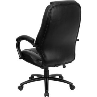 Flash Furniture High Back Leather Office Chair with Dense Padding