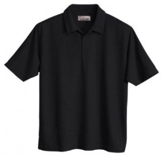 Tri Mountain Poly UltraCool waffle knit golf shirt. Clothing