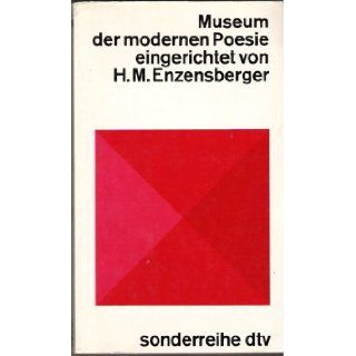 Museum Der Modernen Poesie Eingerichtet Von H.m. Enzensberger (Sonderrieihe) Books