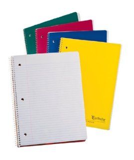 Ampad Wirebound Pocket Memo Book, College Rule, 5 x 3, White, 50 Sheets Per Pad, Assorted Colors (25 095)  Wirebound Notebooks 