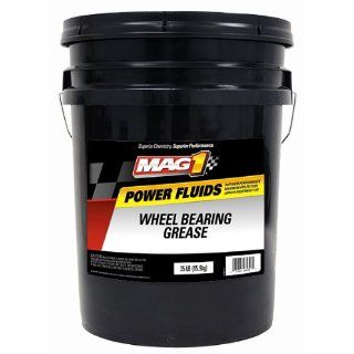 Mag 1 (725) Red High Temperature Wheel Bearing Grease   5 Gallon Pail Automotive