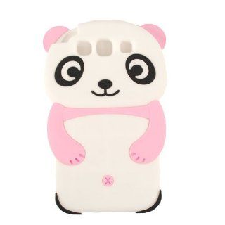 Cell Armor I747 NOV D13 PK Hybrid Novelty Case for Samsung Galaxy S III I747   Retail Packaging   Pink/White Bear Cell Phones & Accessories