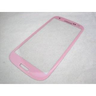 Samsung Galaxy S3 III T mobile SGH T999 / AT&T SGH i747 / Verizon SCH i535 / Sprint SPH L710 / US Cellular SCH R530 / GT i9300 ~ Pink Front Glass (LCD Display and Touch Screen not included) ~ Mobile Phone Repair Part Replacement Cell Phones & Acce
