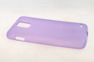 Samsung Galaxy S II Skyrocket i727 TPU Hard Skin Case Cover for Purple Cell Phones & Accessories