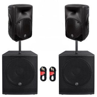 Mackie SRM1801 Powered Subs and SRM350 DJ Speakers Set New Musical Instruments