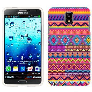 Samsung Galaxy Note 3 Aztec Colourful Pattern Phone Case Cell Phones & Accessories
