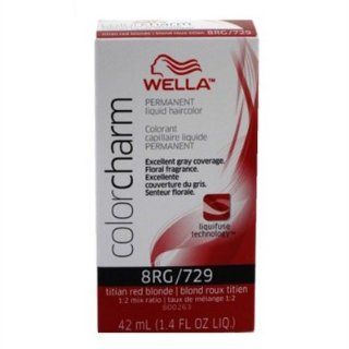 Wella Cc Liquid #729/8Rg Titian Red Blonde Haircolor (3 Pack)  Chemical Hair Dyes  Beauty
