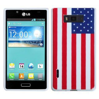 LG 730 US730 Venice, Splendor Soft Skin Case United States National Flag Candy Alltel, Boost Mobile, U.S. Cellular Cell Phones & Accessories