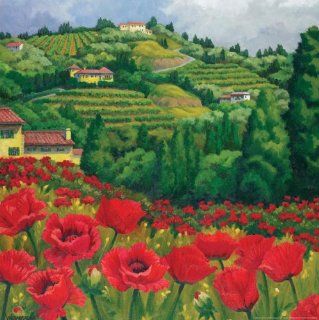 Tuscan Reds 750 Piece Jigsaw Puzzle Toys & Games