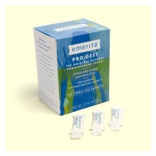 Emerita Pro Gest Progesterone Body Cream, 1.3 Gram   48 packet per pack    3 packs per case.