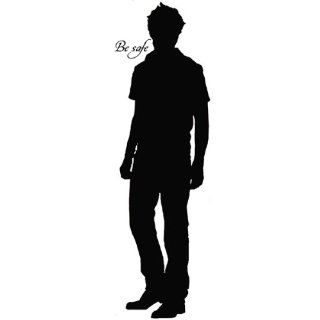 Twilight Edward Cullen Silhouette Large Wall Decal 50 inches   Wall Decor Stickers
